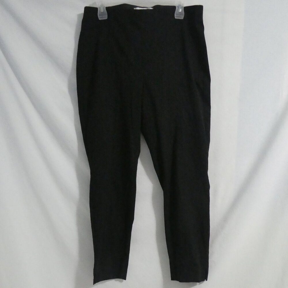 CROFT & BARROW STRETCH | size 14 | Black Dress Pants / Slacks | No Pockets